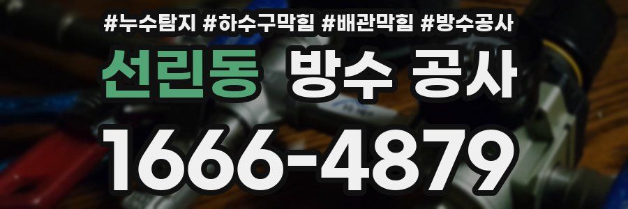 선린동 방수 공사