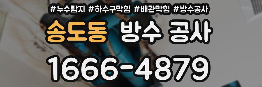 송도동 방수 공사