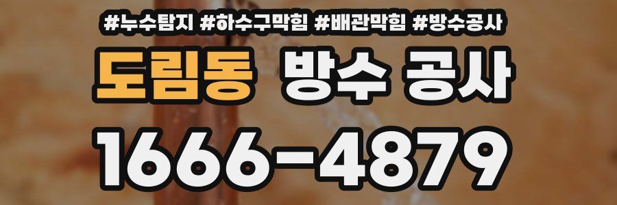 도림동 방수 공사