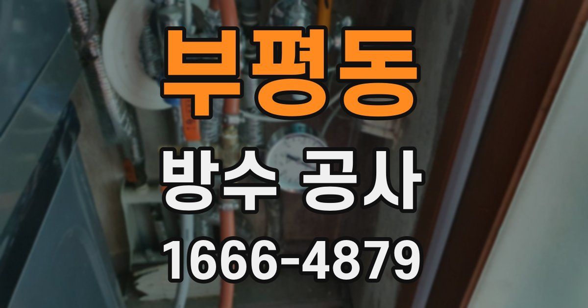 부평동 방수 공사