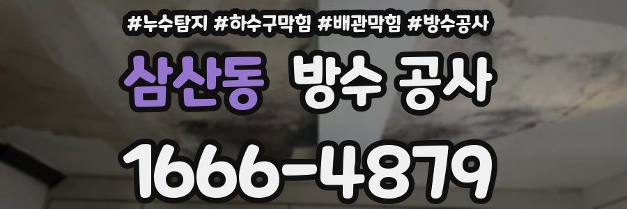 삼산동 방수 공사