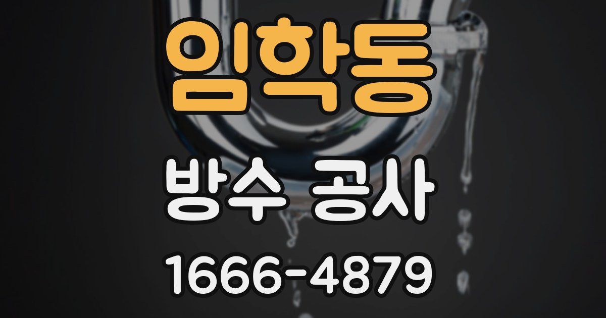 임학동 방수 공사