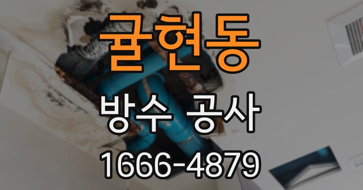 귤현동 방수 공사