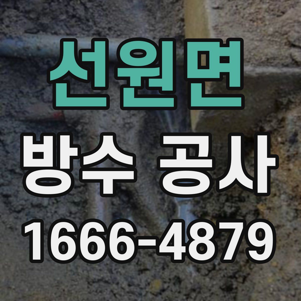 선원면 방수 공사
