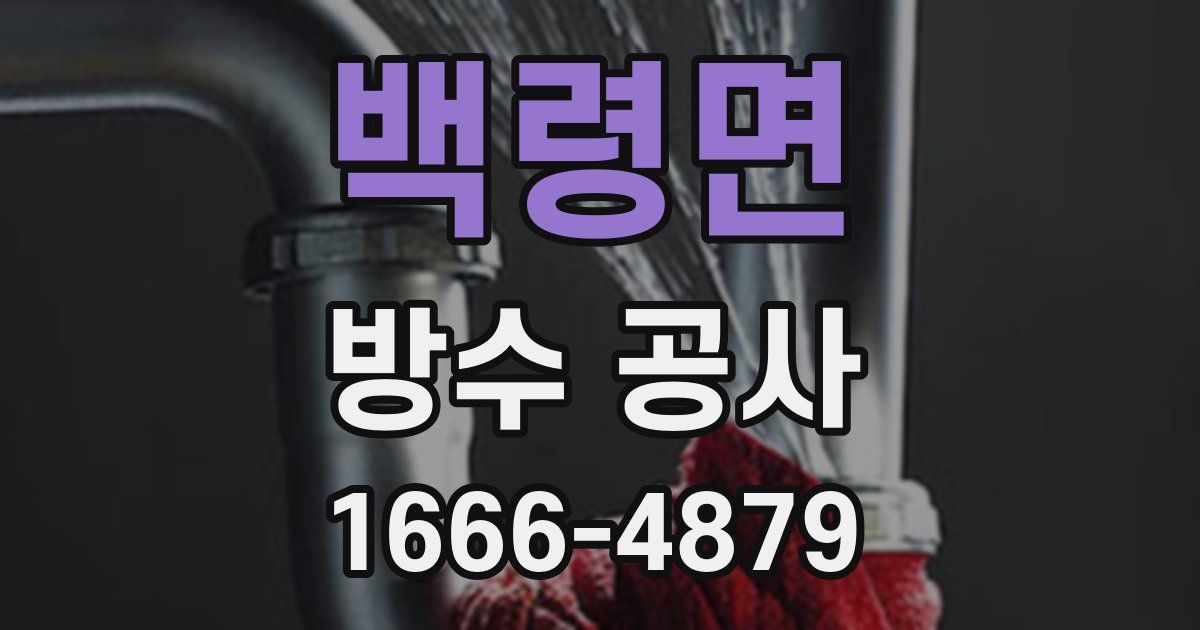 백령면 방수 공사
