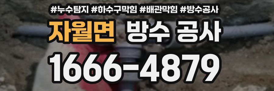 자월면 방수 공사