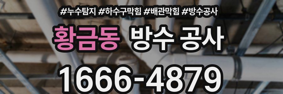 황금동 방수 공사