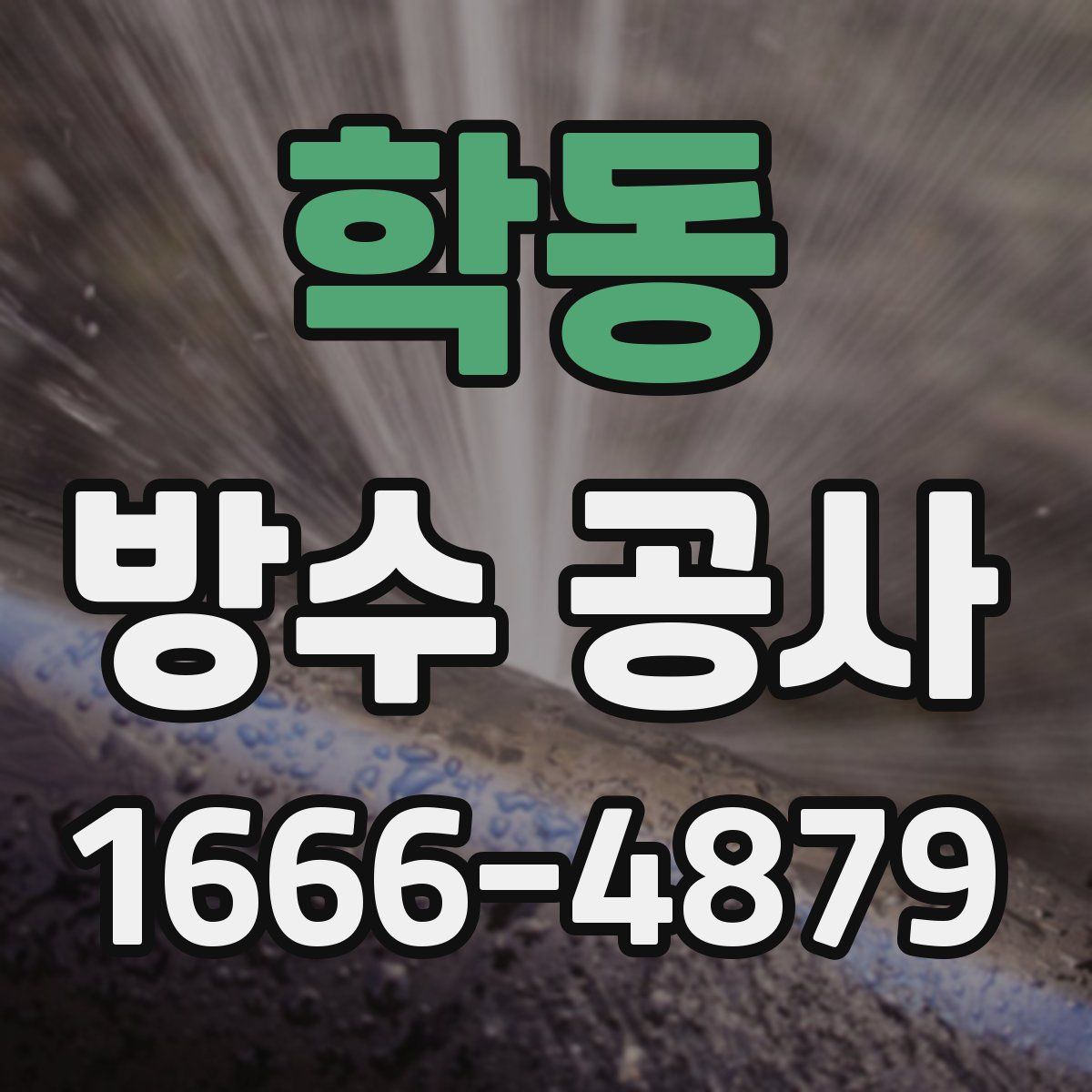 학동 방수 공사