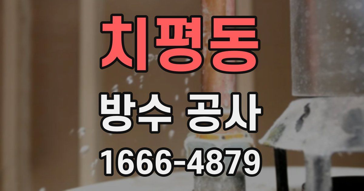 치평동 방수 공사