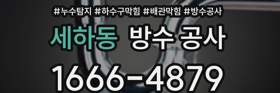 세하동 방수 공사