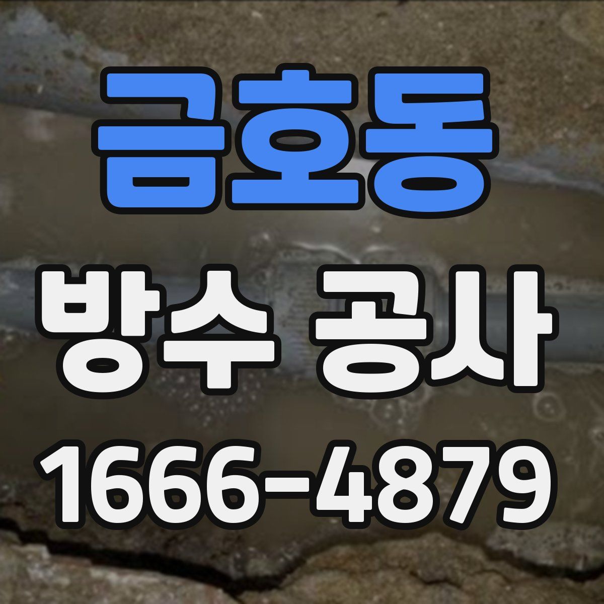 금호동 방수 공사