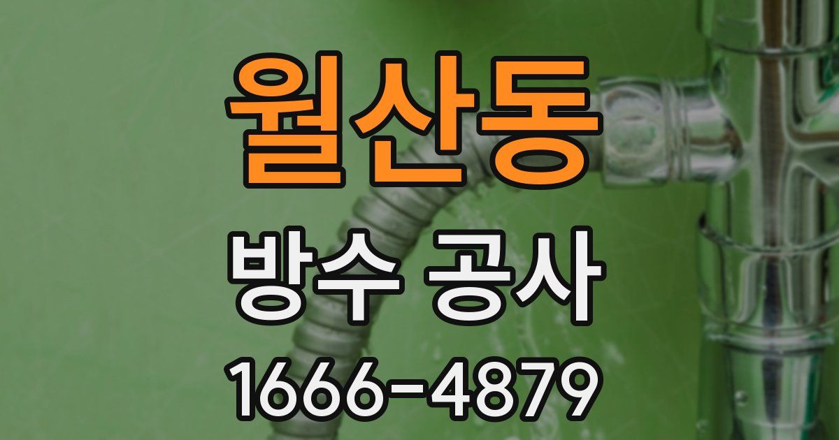 월산동 방수 공사