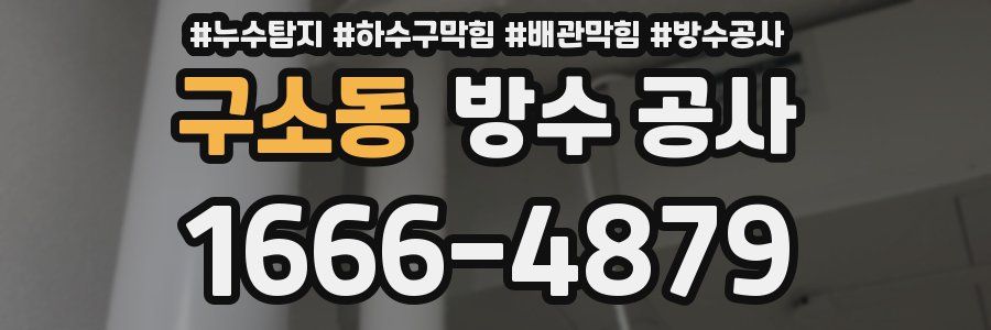 구소동 방수 공사