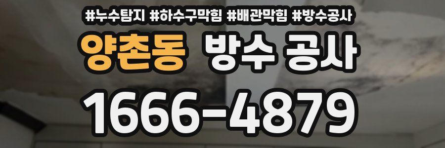 양촌동 방수 공사