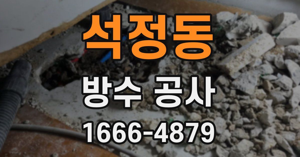 석정동 방수 공사
