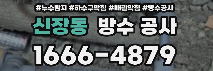 신장동 방수 공사