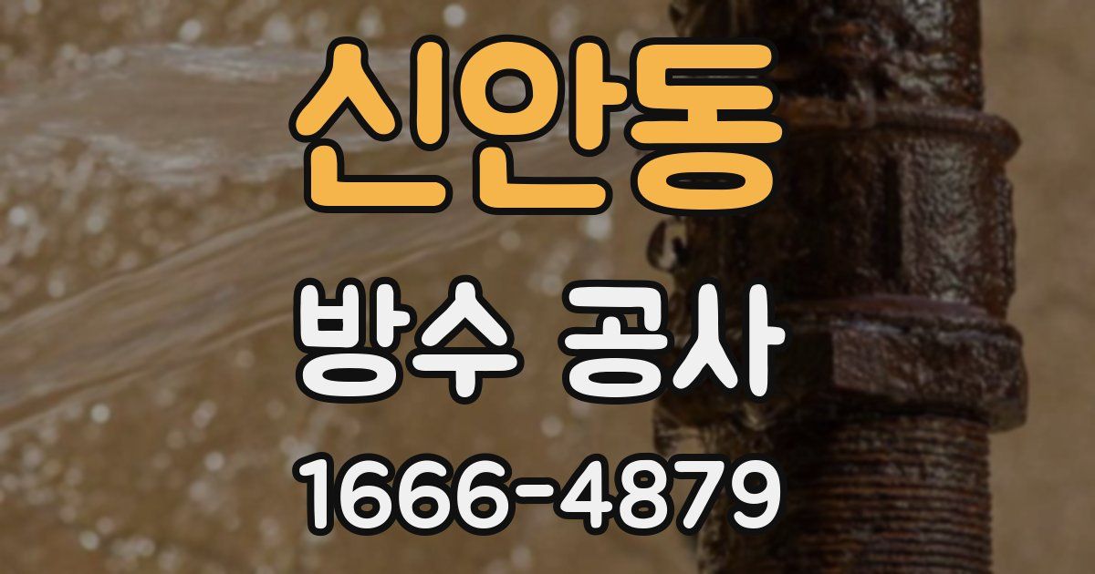 신안동 방수 공사