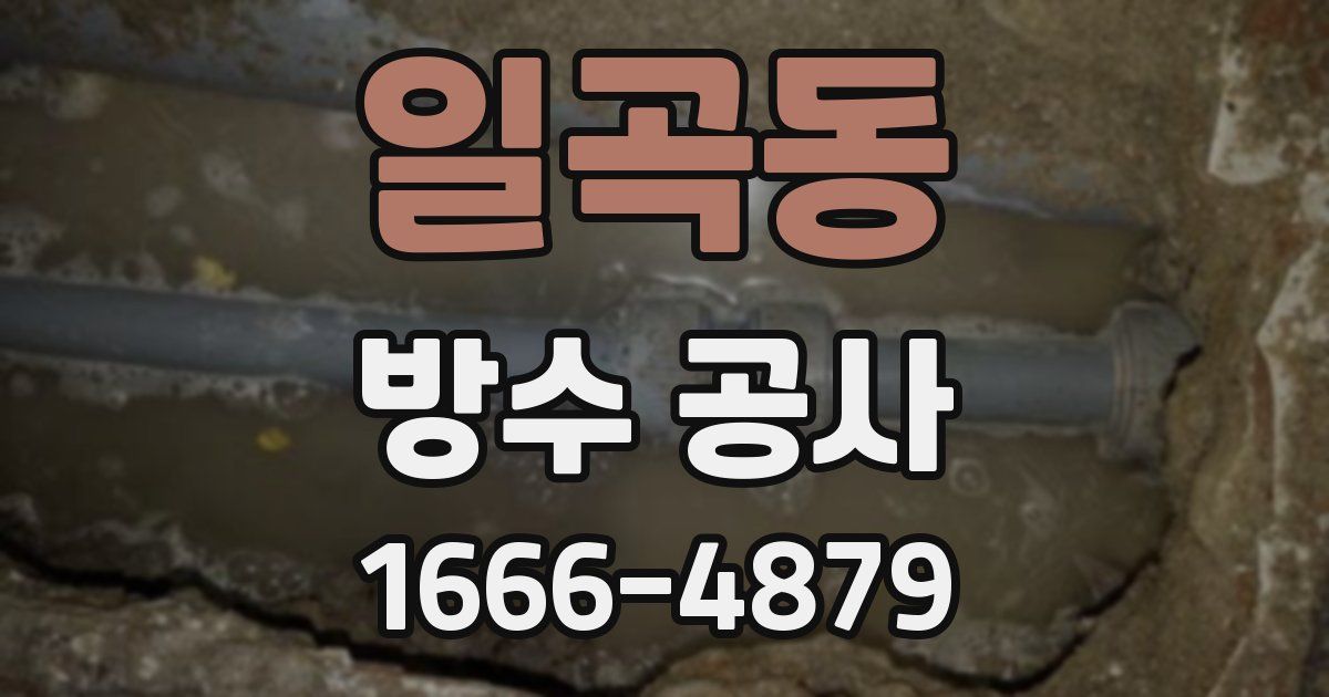 일곡동 방수 공사