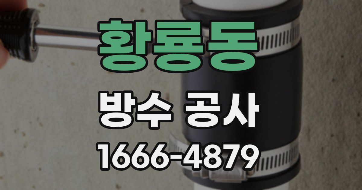 황룡동 방수 공사