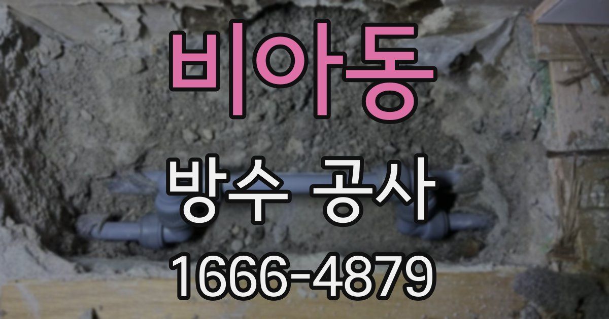 비아동 방수 공사