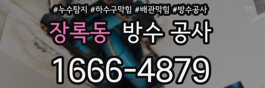 장록동 방수 공사