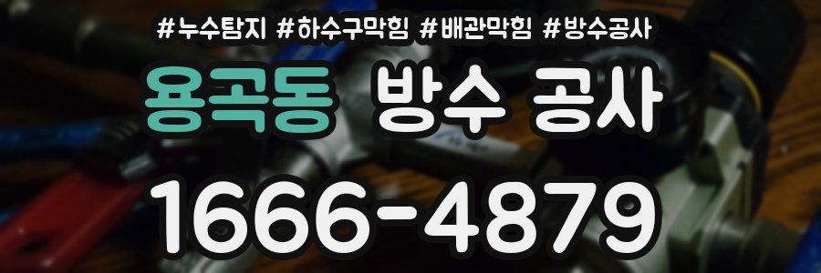 용곡동 방수 공사