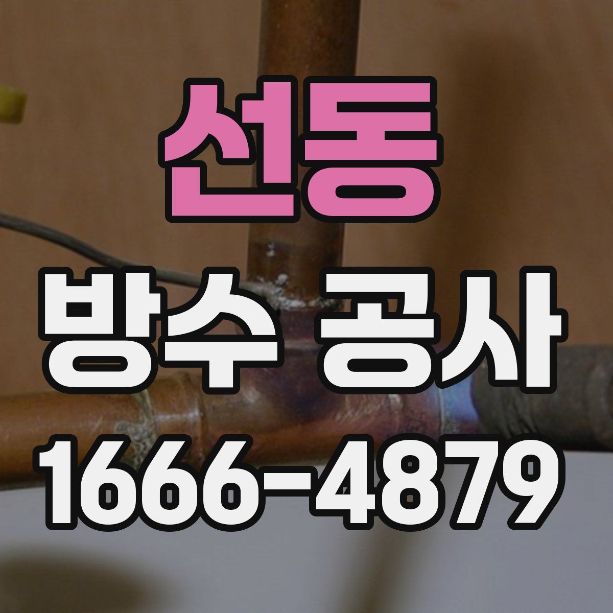 선동 방수 공사