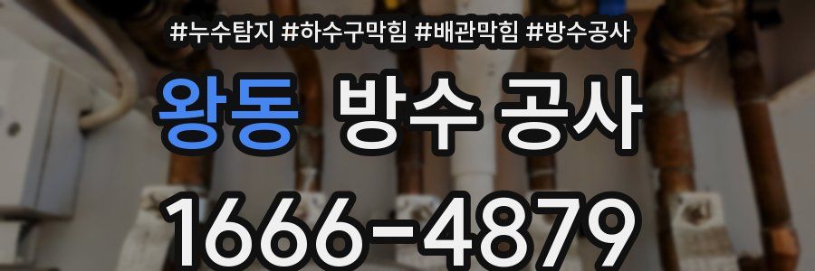 왕동 방수 공사