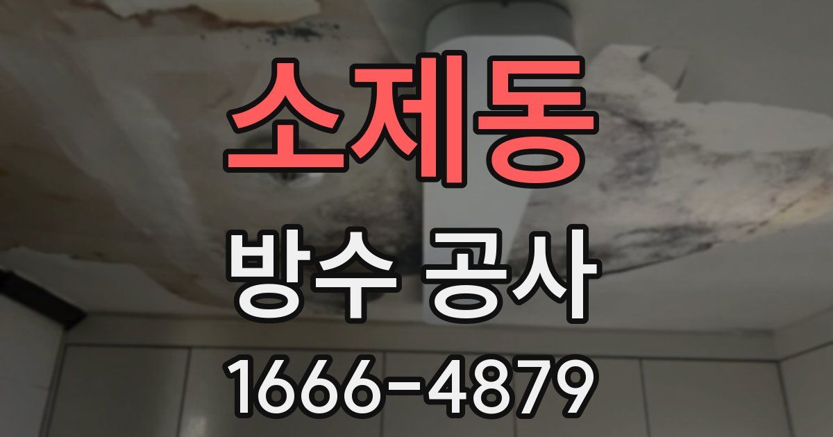 소제동 방수 공사