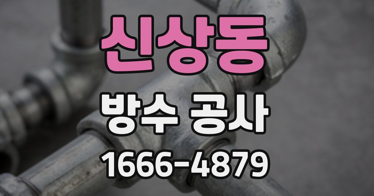 신상동 방수 공사