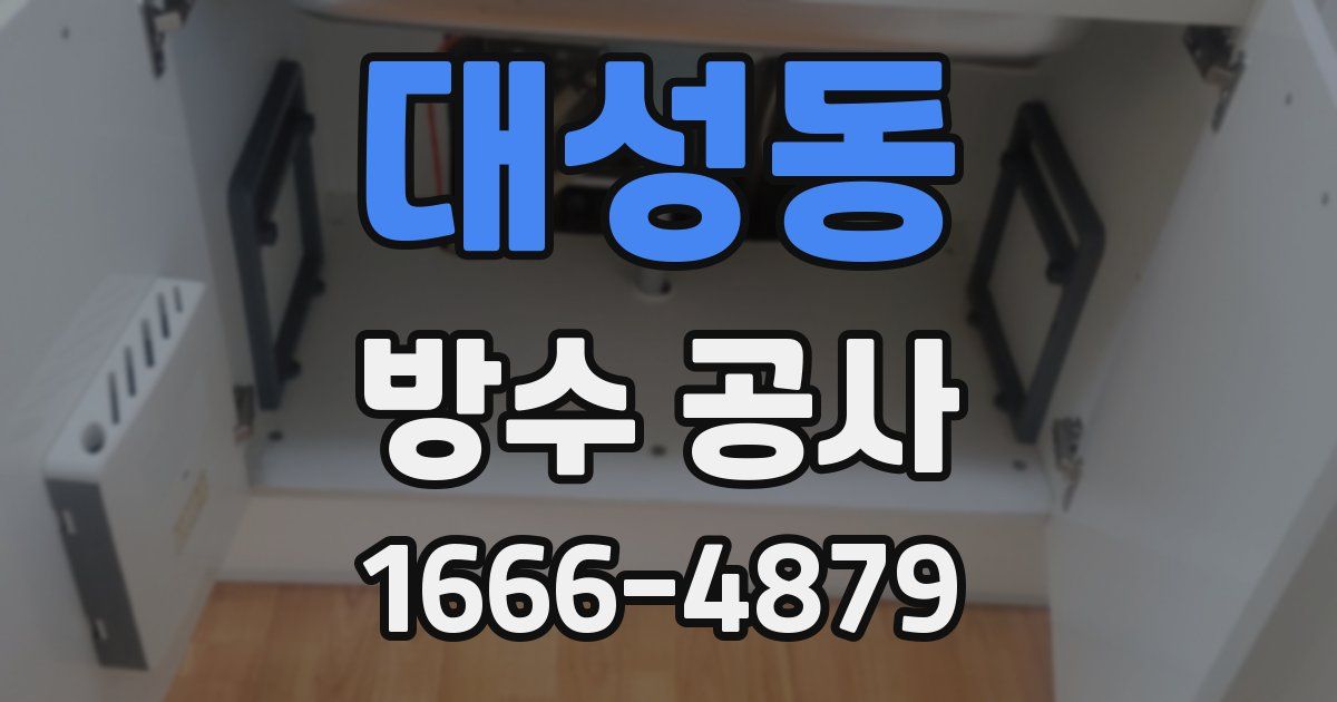 대성동 방수 공사