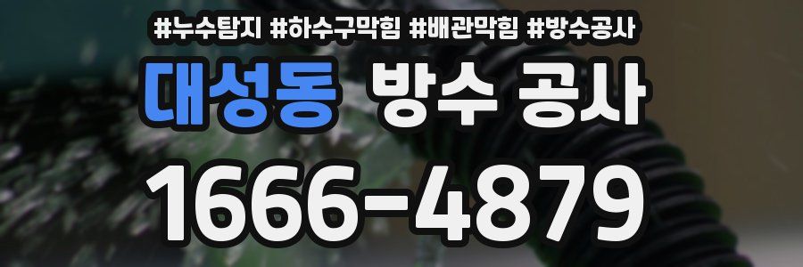대성동 방수 공사