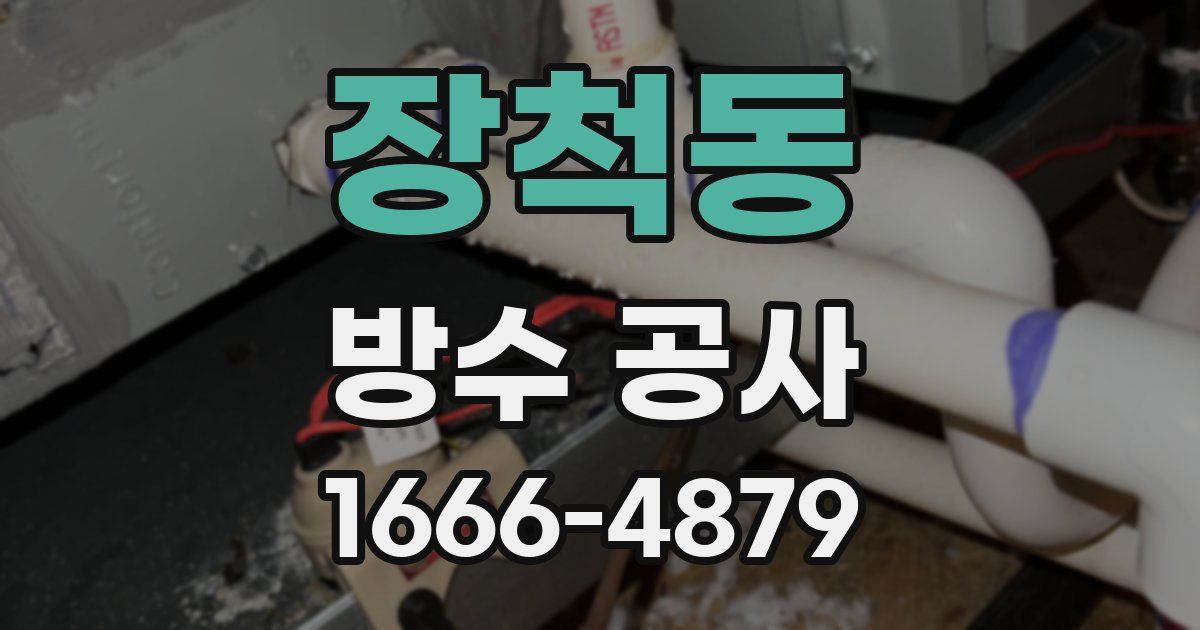 장척동 방수 공사
