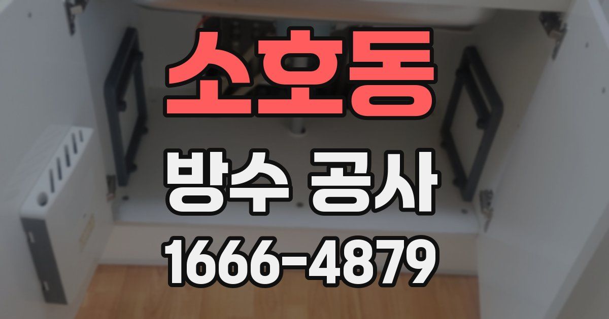 소호동 방수 공사