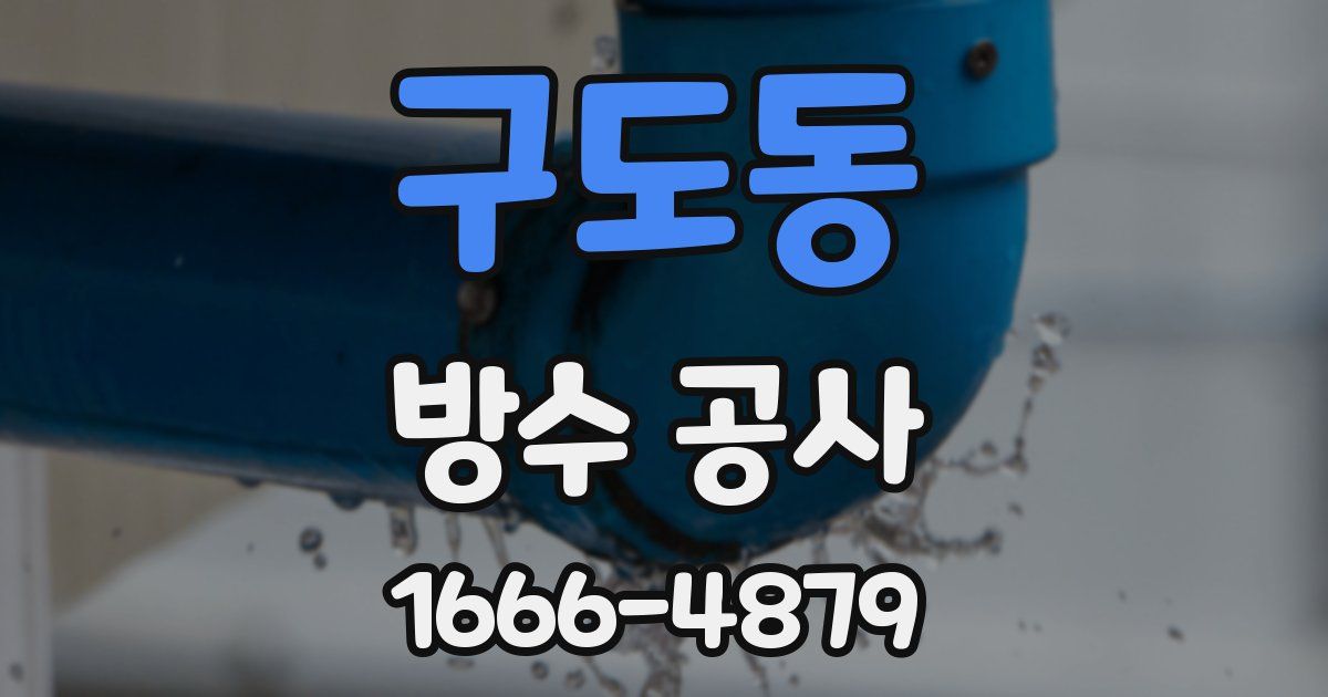 구도동 방수 공사