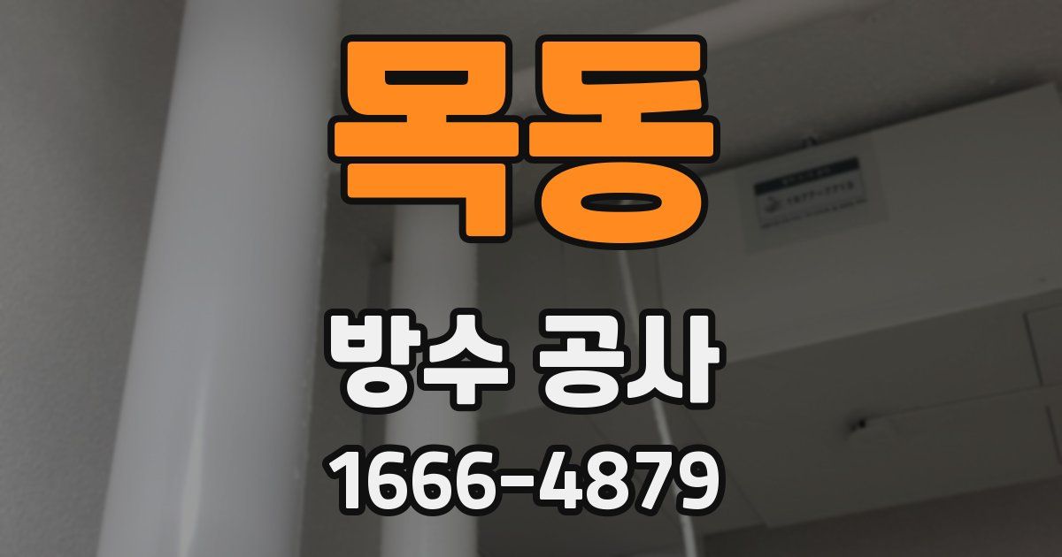 목동 방수 공사