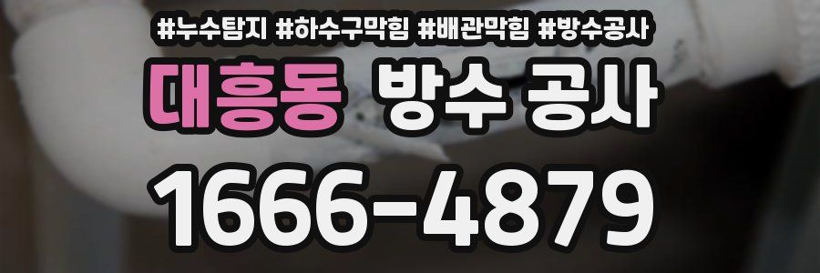 대흥동 방수 공사