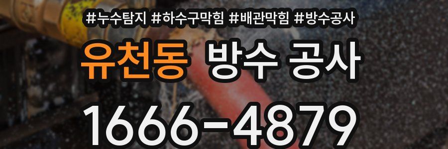 유천동 방수 공사