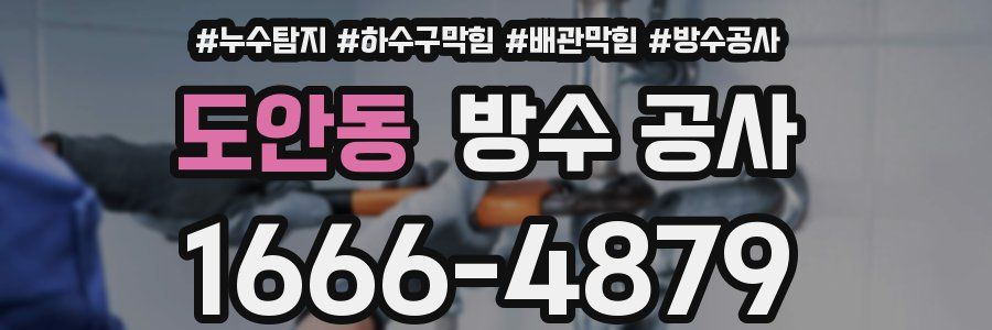 도안동 방수 공사