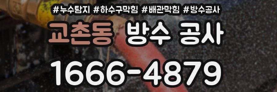 교촌동 방수 공사