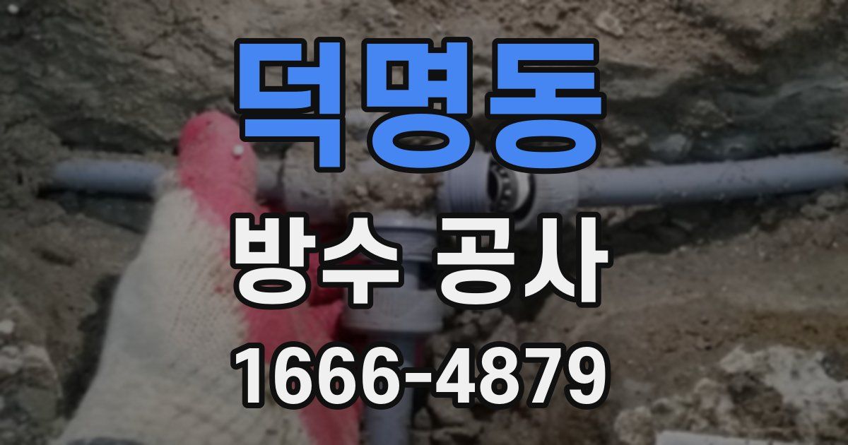 덕명동 방수 공사
