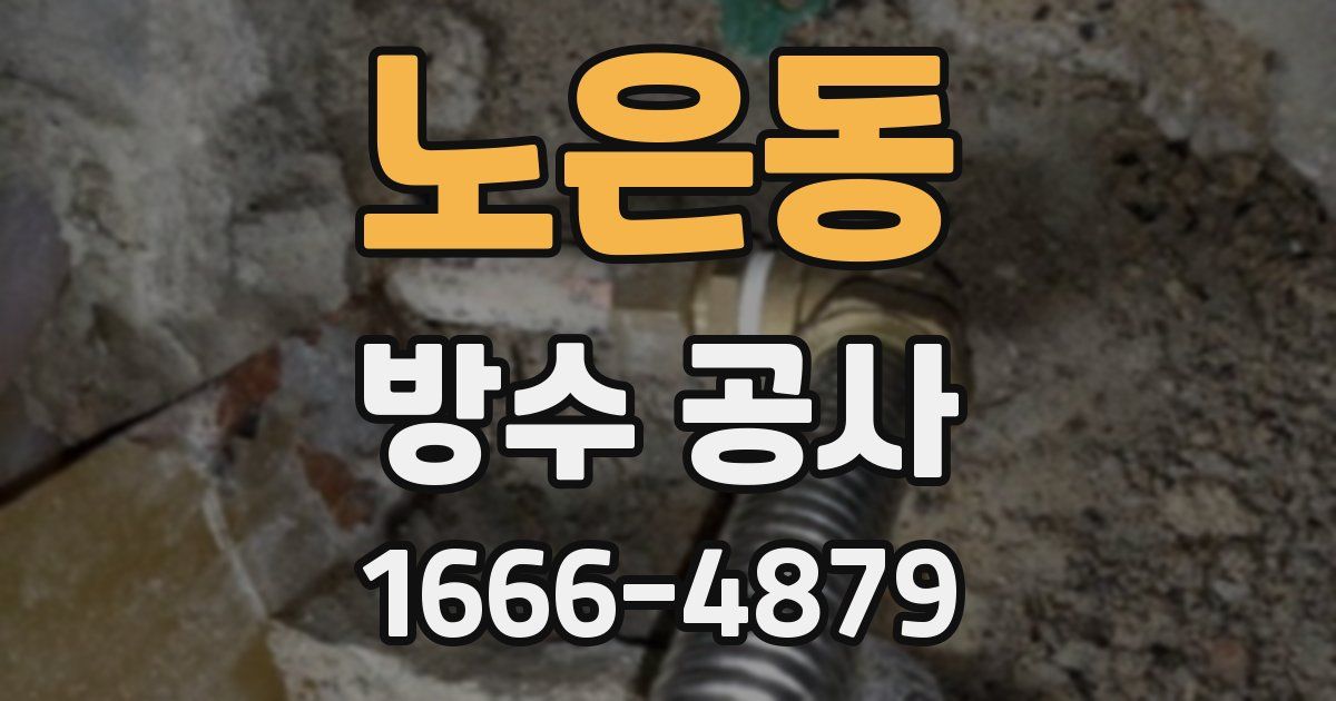 노은동 방수 공사