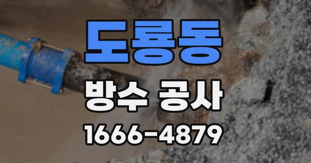 도룡동 방수 공사