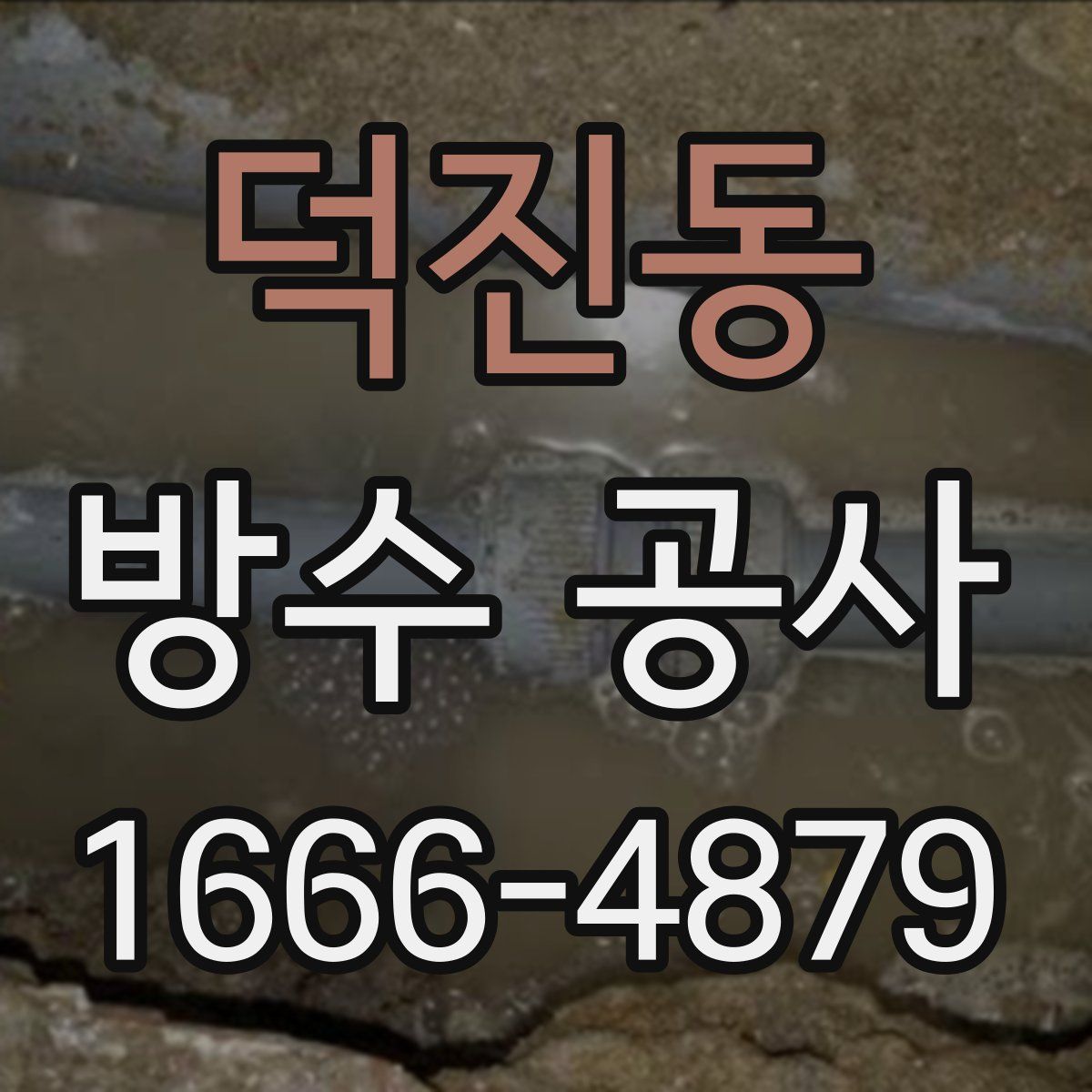 덕진동 방수 공사
