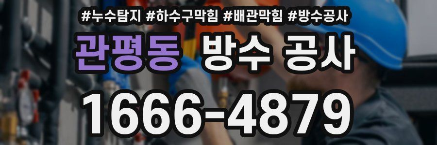 관평동 방수 공사