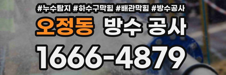 오정동 방수 공사
