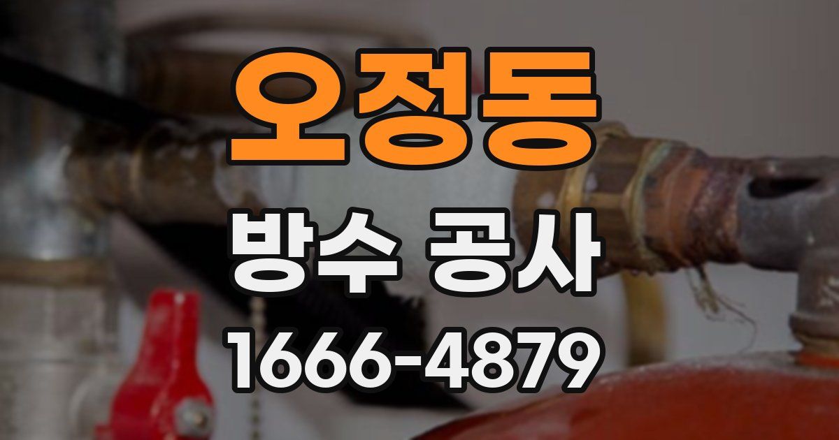오정동 방수 공사