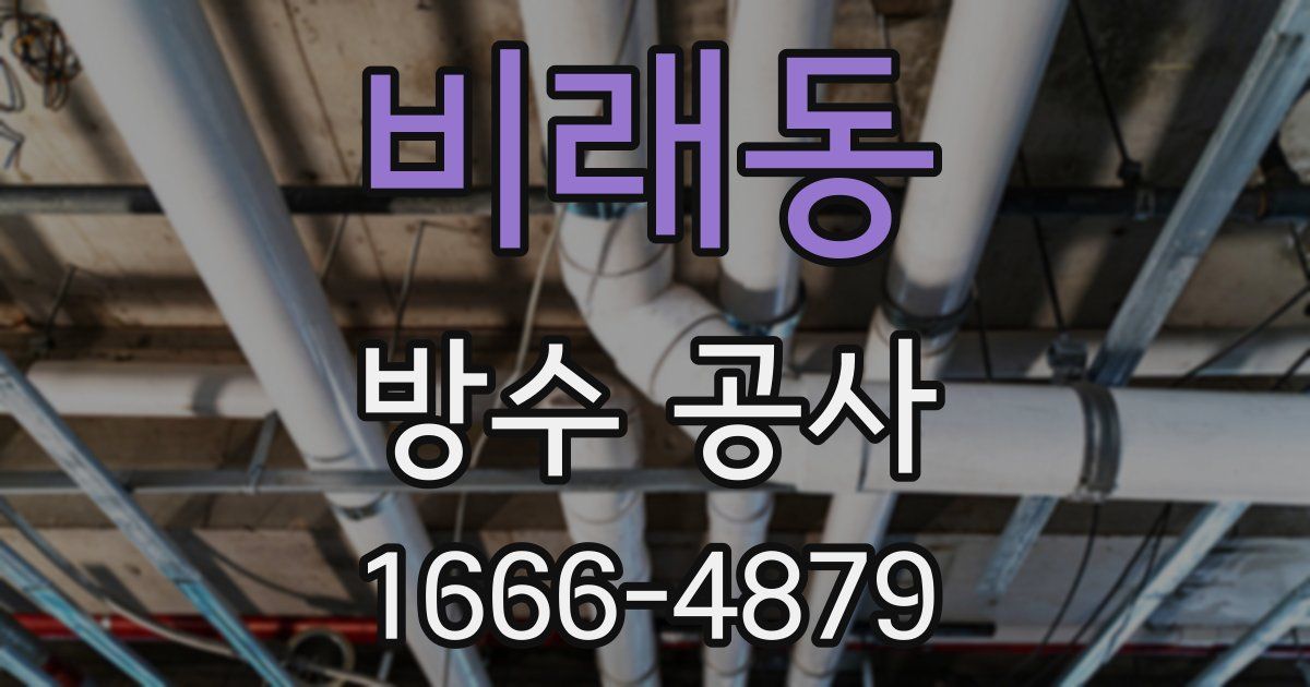 비래동 방수 공사