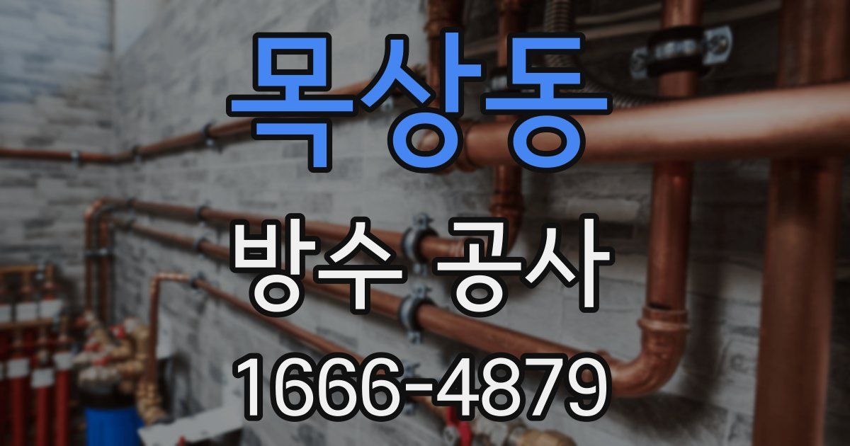 목상동 방수 공사