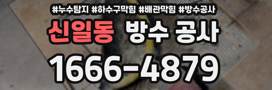 신일동 방수 공사